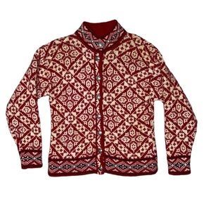 L. L. Bean wool cardigan